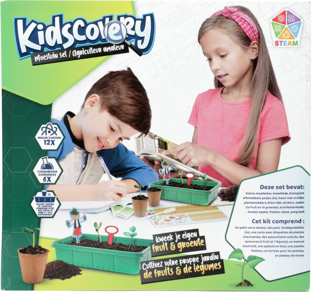 / Sans Marque - / Sans Marque Kidscovery experiment moestuin set l