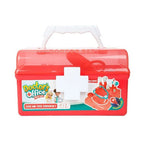Toi-toys dokterskoffer rood met accessoires, 7dlg.