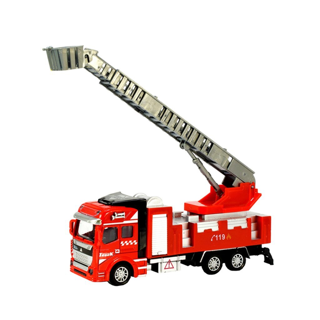 Metal die-cast brandweerauto