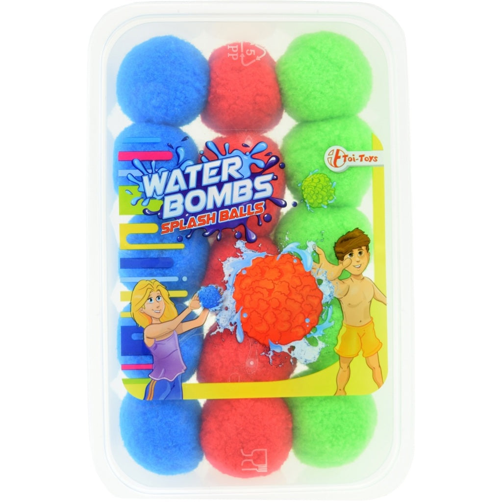 Toi-Toys - Toi-Toys waterbombs splashballen 5 cm 15 stuks