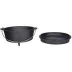 Esschert design sudderpot gietijzer 6,5 l zwart ff235