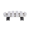 Trolley grijs rond outdoor | 4 stuks