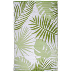Esschert design buitenkleed 241x152 cm jungle bladeren oc22