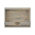Esschert design houten bloempothouder 12.3x39.1x28.9 cm grijs
