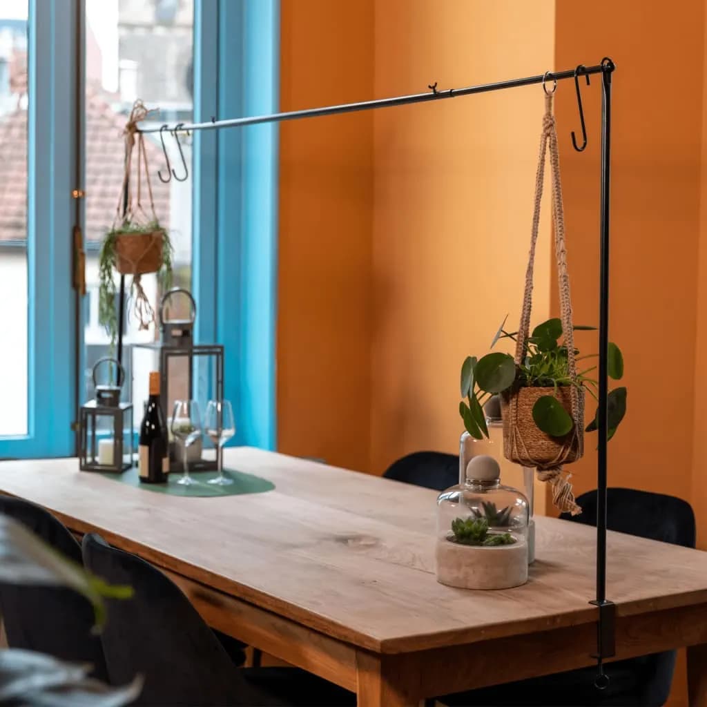 Esschert design tafeldecoratieklem zwart