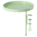 Esschert design plantenblad met klem rond l groen