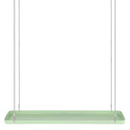 Esschert design plantenblad hangend rechthoekig l groen