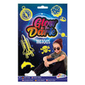 Creative craft group glow in the dark tattoos - roze