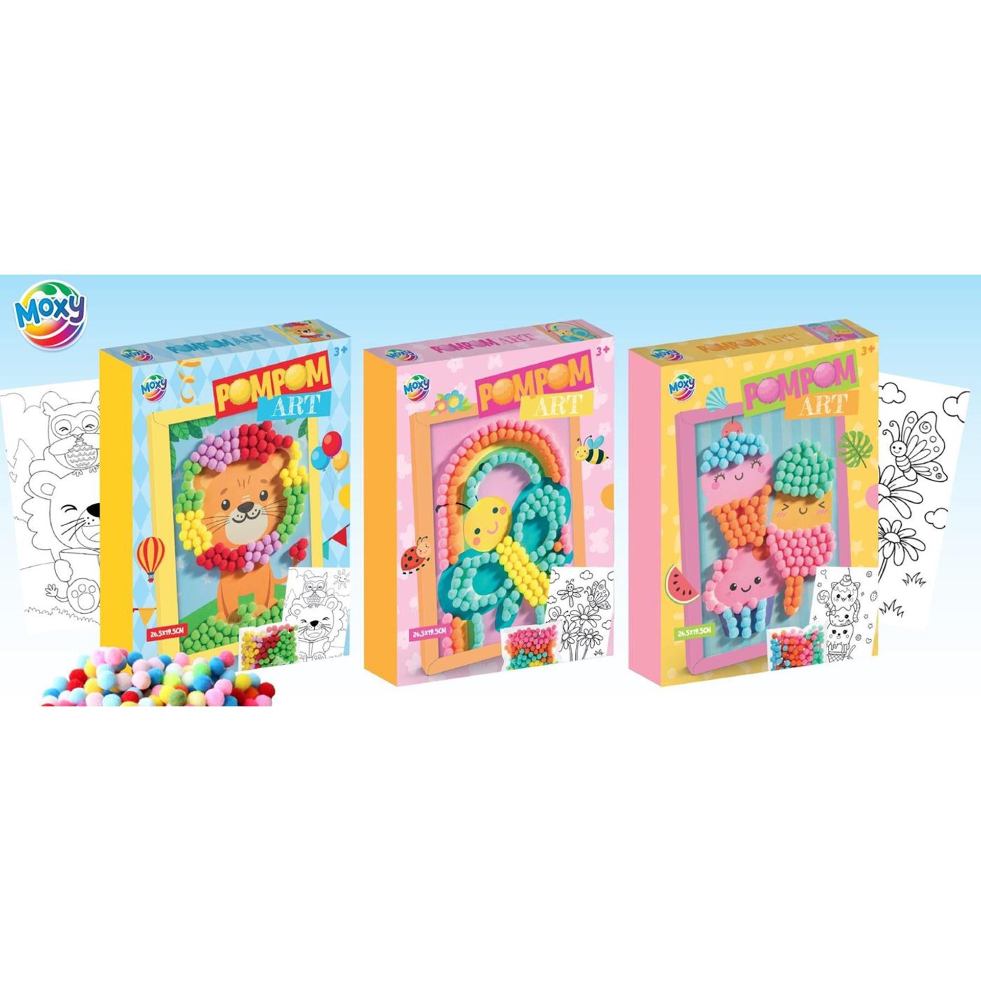 Moxy - Moxy Pomponkunst met lijst