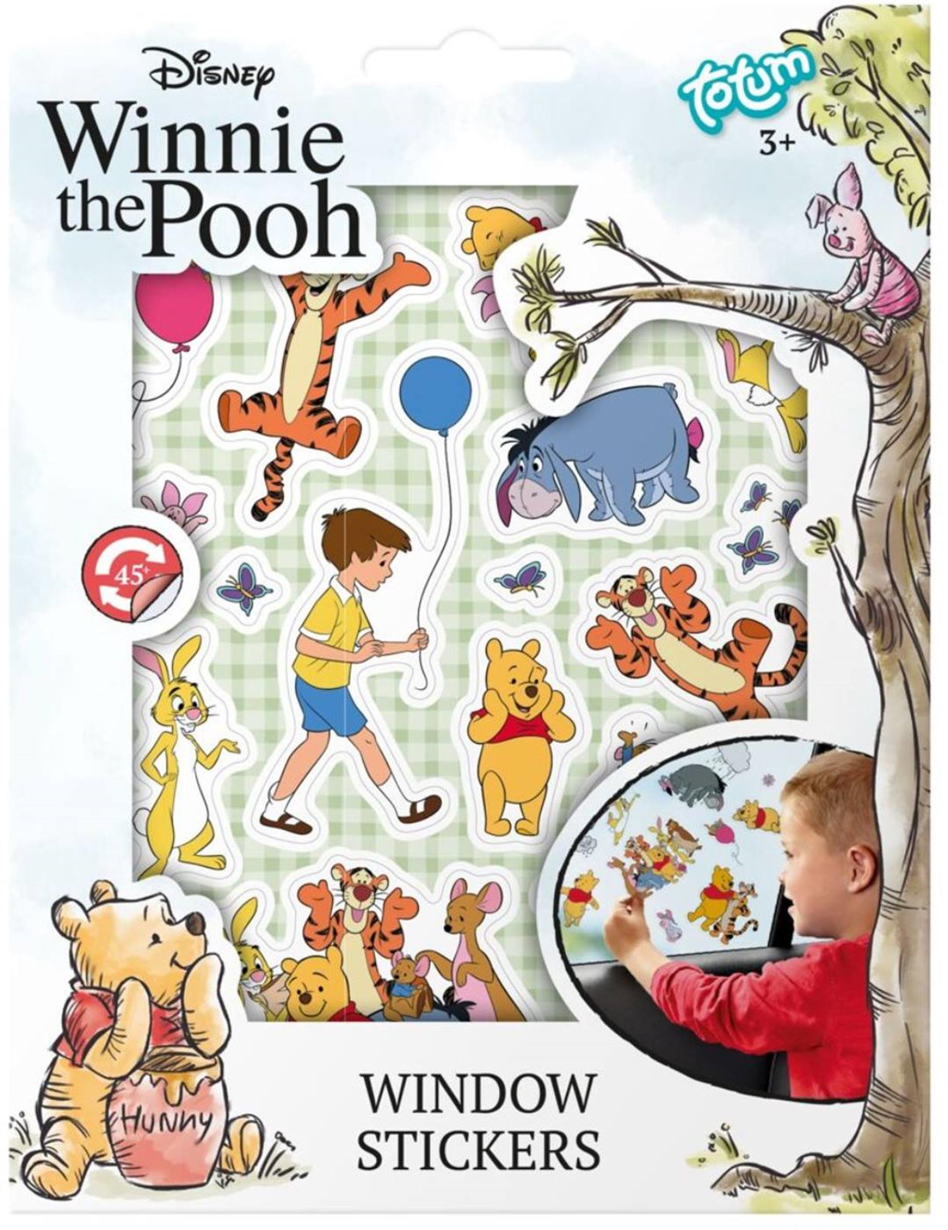Totum winnie the pooh raam stickers