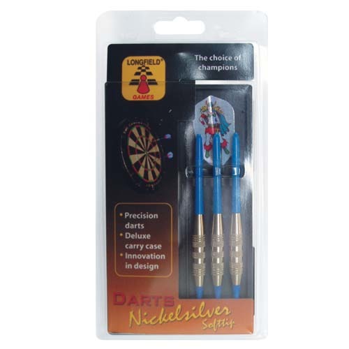 Longfield dartpijlen softtips 3x 18 gram