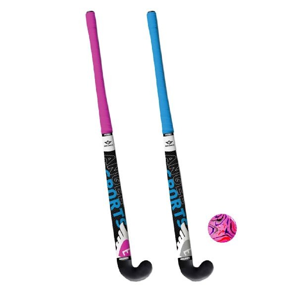 Angel Sports - Angel Sports Hockeyset roze en blauw 28''