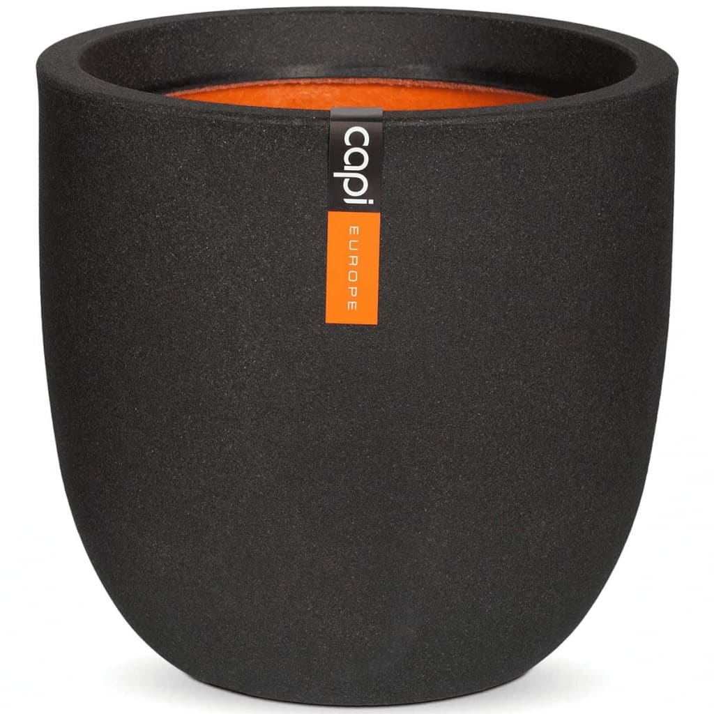 Capi bloempot urban smooth 54x52 cm zwart kbl935