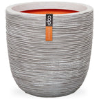 Capi bloempot nature rib 35x34 cm ivoorkleurig kofi932