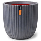 Capi Capi Plantenbak Urban Tube 35x34 cm donkergrijs