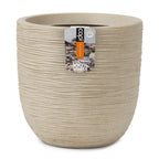Capi plantenbak waste rib 43x41 cm terrazzo beige