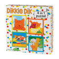 Bambolino dikkie dik puzzel, 4in1