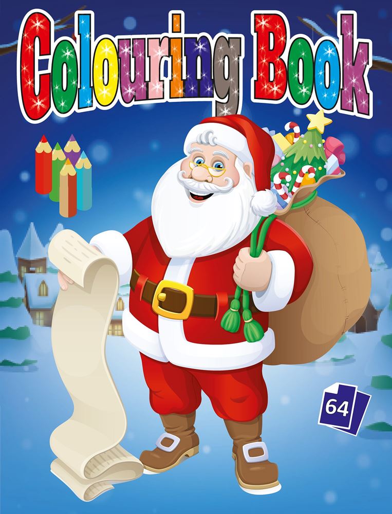 Boek specials nederland bv kleurboek kerstmis, 64 pag.