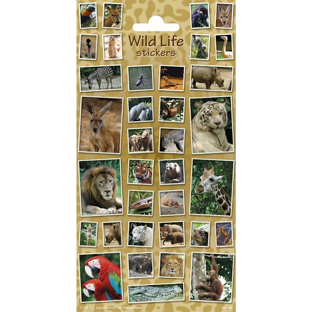 Overige Merken - Overige Merken Stickers wildlife