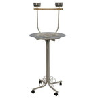 Strong papegaaienspeelplaats amy 55x55x135 cm zilvergrijs 99048