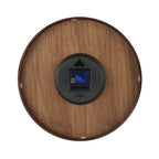Nextime ne-3096br wandklok dia. 35 cm, hout, bruin, 'wood wood medium'