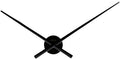 Nextime ne-3118zw wandklok dia. 70 cm, zwart, 'hands'