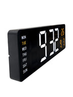 NeXtime - NeXtime ne-3322 wandklok super digi 388x129 cm