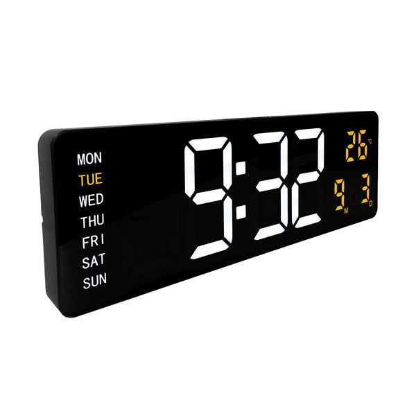 NeXtime - NeXtime ne-3322 wandklok super digi 388x129 cm