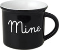 Dutch rose zwart wit beker mine zwart