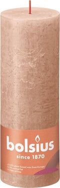 Bolsius rustiek kaars 190 68 karamel