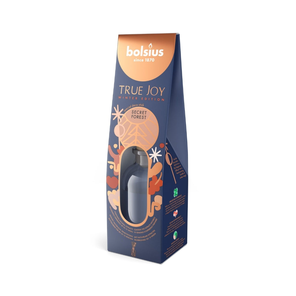 Bolsius true joy geurverspreider secret forest 80 ml