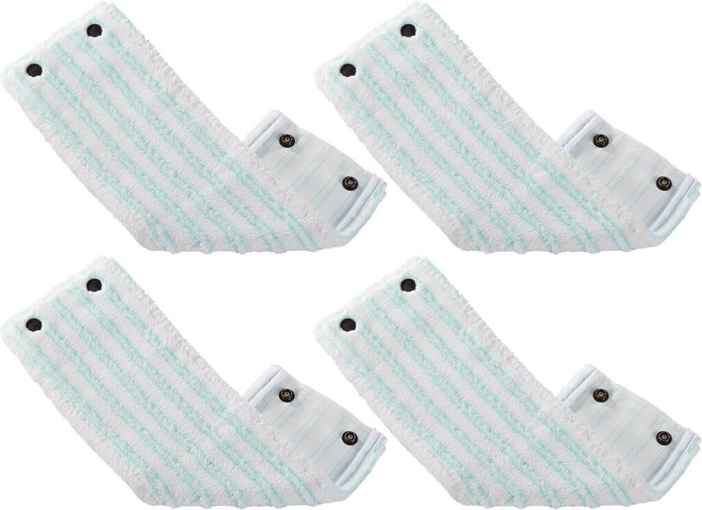 Leifheit - Leifheit clean twist m/combi clean m vloerwisser vervangingsdoek met drukknoppen micro duo33 cm set van 4