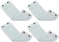 Leifheit clean twist m combi clean m vloerwisser vervangingsdoek met drukknoppen micro duo33 cm set van 4