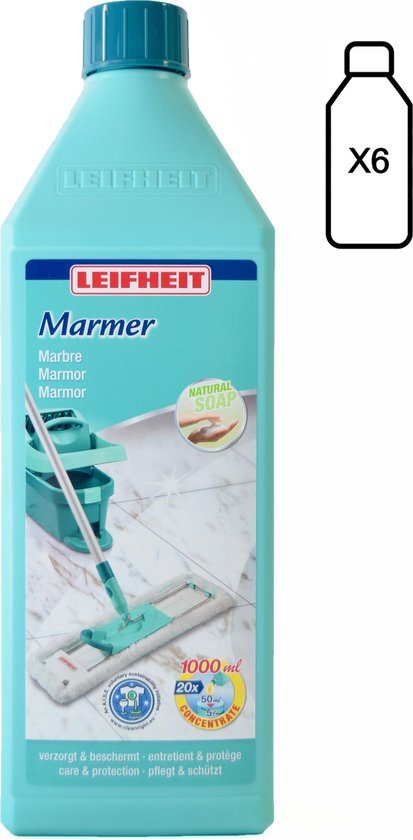 Leifheit - Leifheit marmerreiniger 6 x 1l