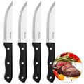 Vaggan - Vaggan steakmessen 4 stuks rvs/zwart