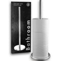 Basic - Basic Toiletrolhouder staand rvs 45 cm