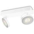 Philips led philips clockwork opbouwspot - 2-lichts - wit
