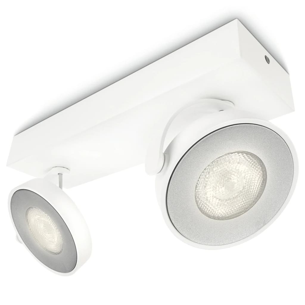 Philips led philips clockwork opbouwspot - 2-lichts - wit