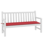 Vidaxl tuinbankkussen 150x50x3 cm oxford stof rood