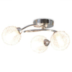 Vidaxl plafondlamp met 3 led-lampen g9 120 w