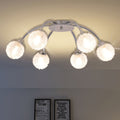 Vidaxl plafondlamp met 6 led-lampen g9 240 w