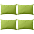 Vidaxl buitenkussens 60x40 cm appeltjesgroen 4 st