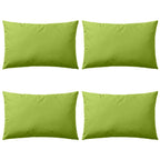 Vidaxl buitenkussens 60x40 cm appeltjesgroen 4 st