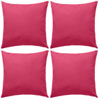 Vidaxl buitenkussens 45x45 cm roze 4 st