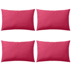 Vidaxl buitenkussens 60x40 cm roze 4 st