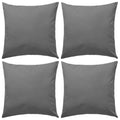 Vidaxl buitenkussens 45x45 cm grijs 4 st