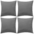Vidaxl buitenkussens 45x45 cm grijs 4 st