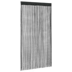 Vidaxl draadgordijnen 2 st 100x250 cm zwart