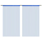 Vidaxl draadgordijnen 140x250 cm blauw 2 st