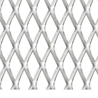 Vidaxl draadhek 100x85 cm 20x10x2 mm roestvrij staal